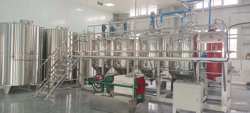 新型物理精煉成套設備